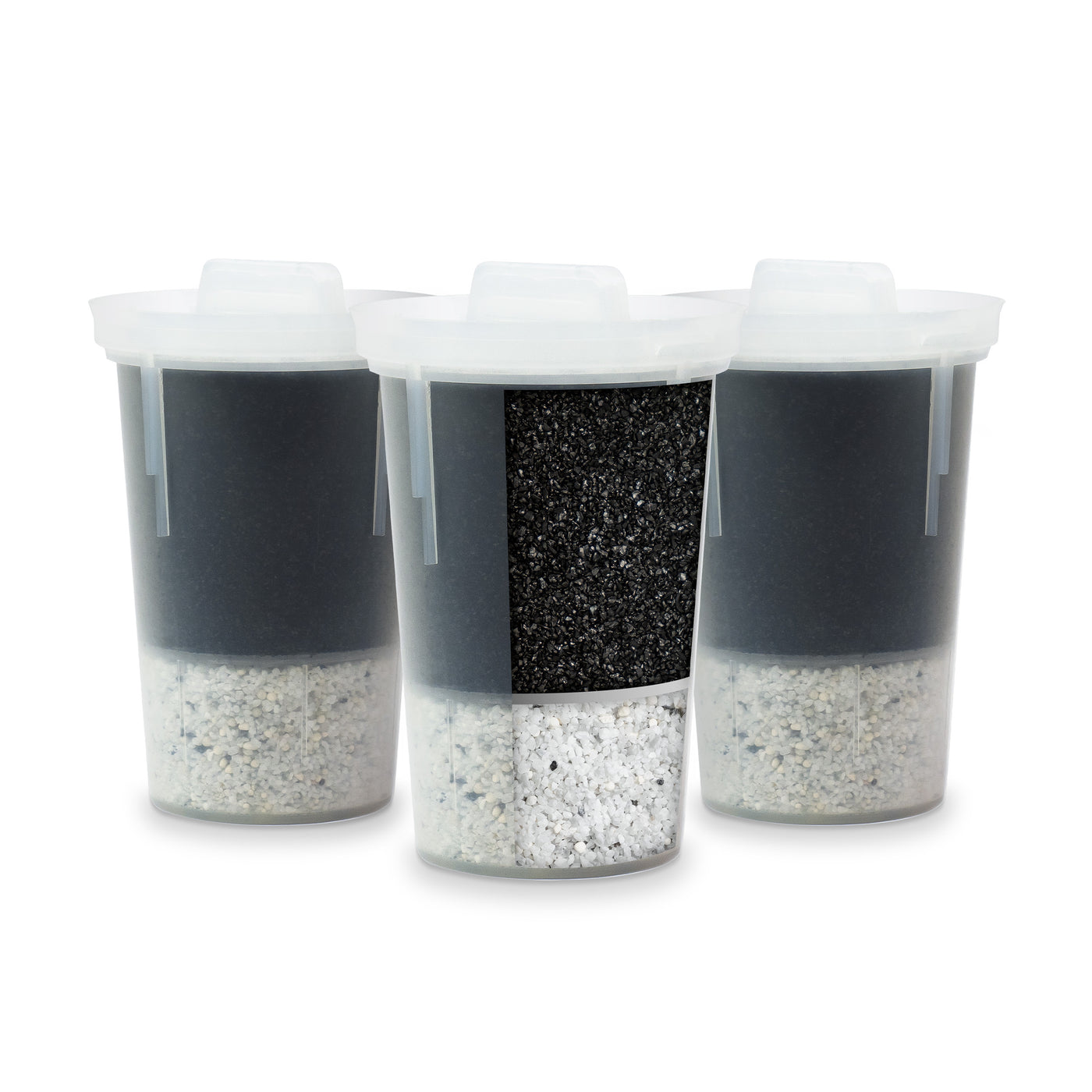The Santevia MINA Alkaline Pitcher Value Pack comes in a pack of 3 filters#filtration-type_standard
